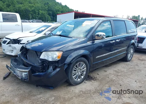 2013 Chrysler Town & Country Touring-L из США, поврежденный, VIN 2C4RC1CG3DR681392